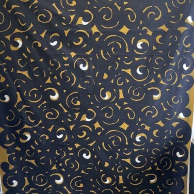 Marimekko vintage fabric Sonaatti 140x250cm Kaarina Kellomäki