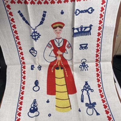 Tampella Tea Towel RAJAKARJALA Eva Taimi