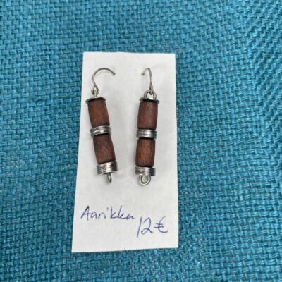 Aarikka korvakorut 3cm