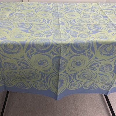 Tampella Primavera Tablecloth blue/green 130x122cm Marjatta Metsovaara