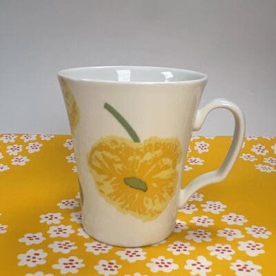 Arabia Illusia Mug Yellow