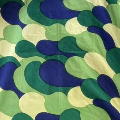 Marimekko Curtain Villikaali green 136x173cm Maija Isola