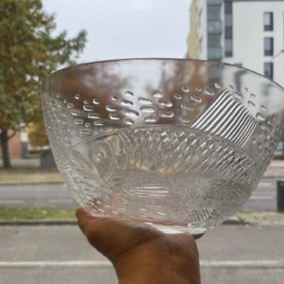 Nuutajärvi Ahti Big Bowl 24,5cm Inkeri Toikka