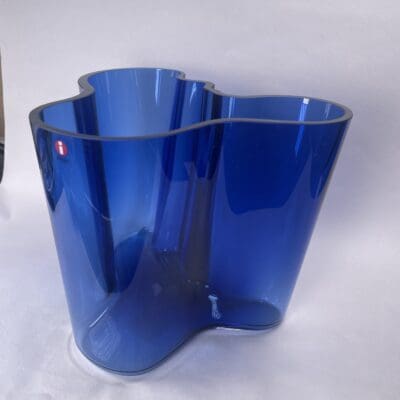 Iittala Ultramarine Aalto Vase 160mm