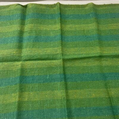 Green Crash Linen Tablecloth 47x54cm