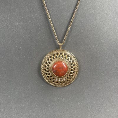 Kalevalakoru Uskela Pendant Bronze 43mm