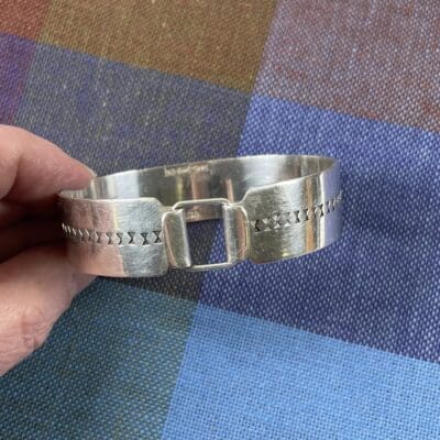 Silver  bracelet 17cm