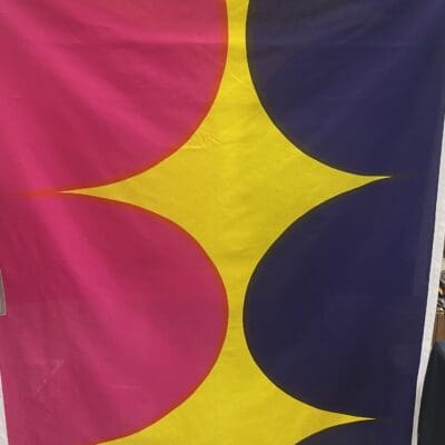 Marimekko Fabric Istuva Härkä 143x277cm Maija Isola