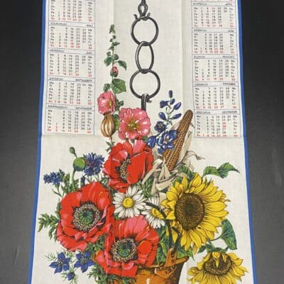 Calendar Teatowel 1974