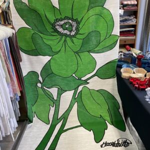 Howard Smith vintage Floral Curtain Green 40x248cm