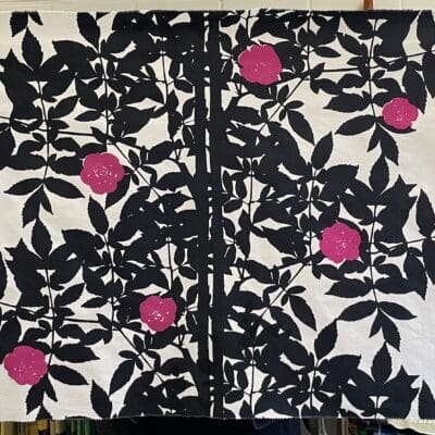 Marimekko kangas Ruusupuu 127x70cm Maija Isola