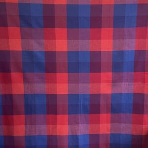 Checkered Tablecloth / Curtain 129x147cm