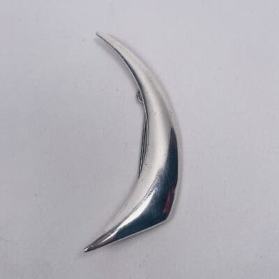 Aarikka Silver Brooch Viima 77mm