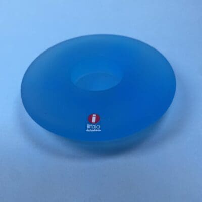 Iittala Nappi Votive Matt Blue 12,5cm Markku Salo