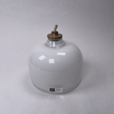 Nuutajärvi Oil Lamp Alibaba white 8,5cm Kerttu Nurminen
