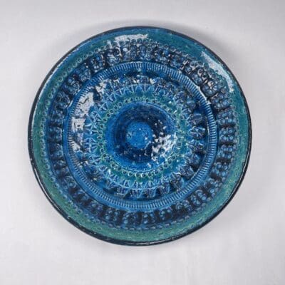 Bitossi Rimini Blue Dish 21cm Aldo Londi
