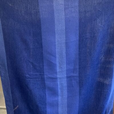 Linen Tablecloth Blue Stripes 130x166cm