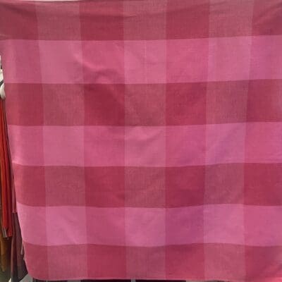 Finlayson  red checkered Tablecloth 86x87cm