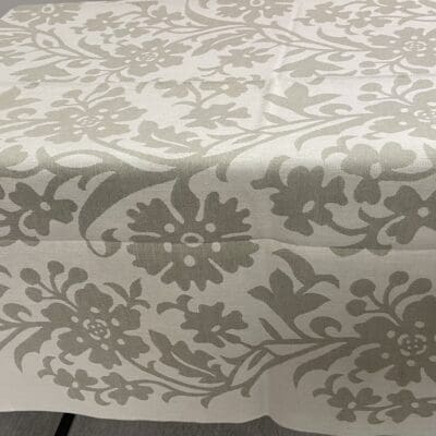 Tampella Kaunokki Tablecloth Grey 133x140cm Sinikka Hautaniemi