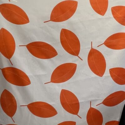 Marimekko Fabric Stilla orange 144x130cm Björn Dahlström