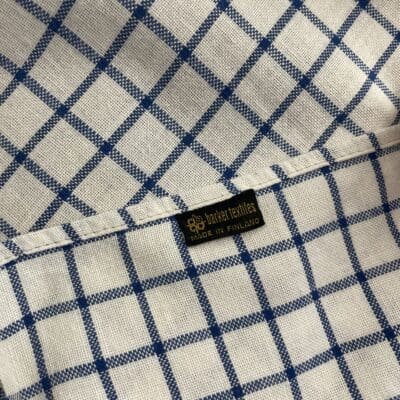 Barker Blue/White tablecloth 89x83cm