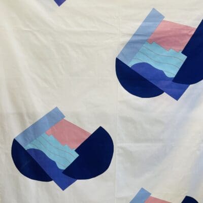 Marimekko vintage Fabric for Clothes Forte 137x250cm Pentti Rinta