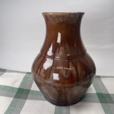 Kupittaan Savi Brown vase 20cm
