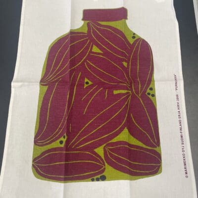 Marimekko Purnukka Tea Towel Erja Hirvi
