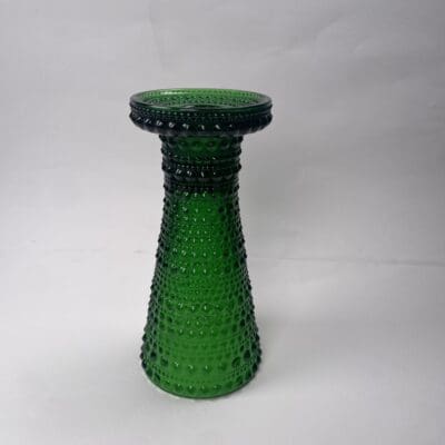 Kastehelmi vase/candlestick green Oiva Toikka