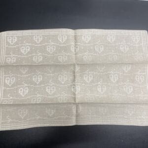 Tampella Lehti Small Tablecloth 30x46cm off white Dora Jung