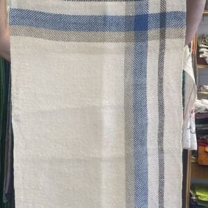 Crash linen towel 45x88cm Kuniinkaanjoki -series