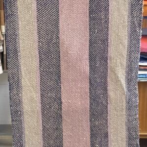 Linen runner striped 36x90cm