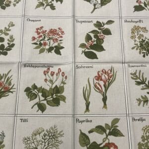 Spice motive Fabric 62x130cm