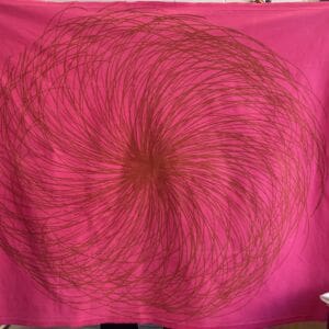 Vuokko Pyörre Fabric 141x118cm Vuokko Nurmesniemi