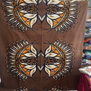 Fin-Helen Lotus Curtain 136x204cm Mariitta Tiittanen