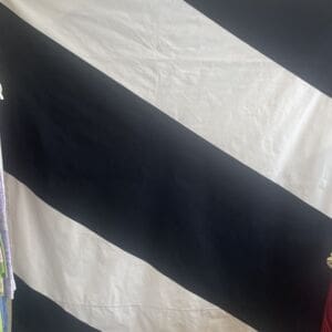 Black and White Curtain 137x244cm