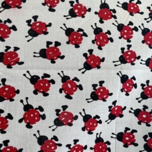 Tampella Ladybird Fabric 138x135cm