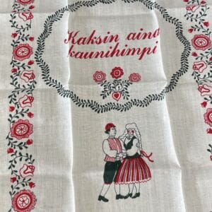 Tampella Teatowel "Kaksin aina kaunihimpi" Anneli Arikka-Lammi