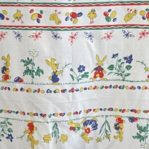 Tablecloth Bunnies 48x90cm