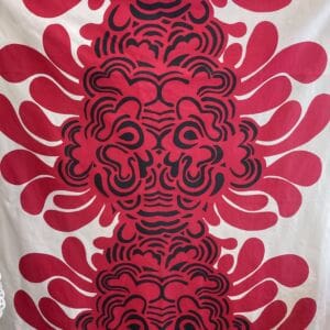 Fin-Helen verho Samurai 135x208cm Kaarina Kellomäki