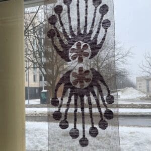 Tapestry 41x136cm linen