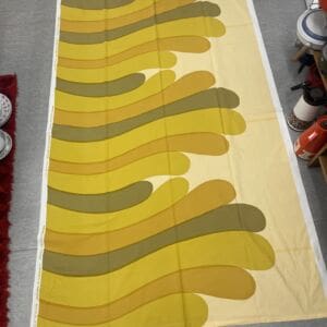 Marimekko vintage Albatrossi pöytäliina 135x213cm Maija Isola