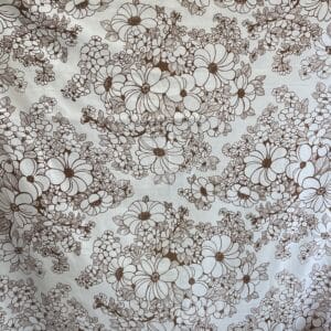 Finlayson kukkaverho 141x235cm ruskeat kukat