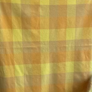 Finlayson keltainen ruutuliina 122x160cm