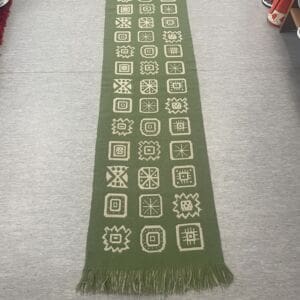 Vihreä villa täkänä 48x165cm