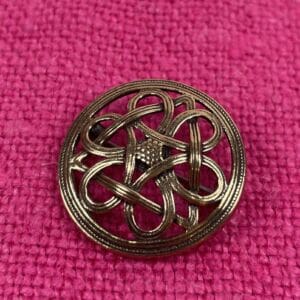 Kalevalakoru Helsinki solki pronssia 27mm