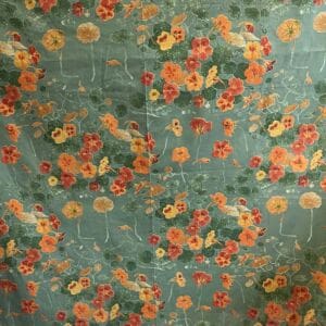 Marimekko kangas Krassi vihreä 147x250cm Kristina Isola