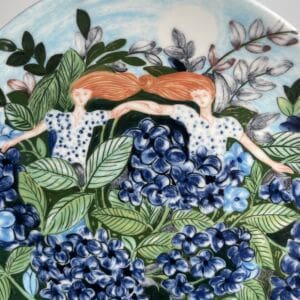 Arabia Gemini seinälautanen 20cm Dorrit von Fieandt