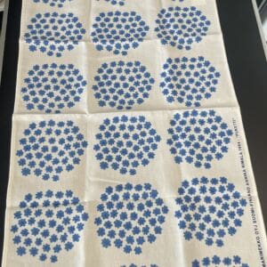 Marimekko Puketti keittiöpyyhe sininen