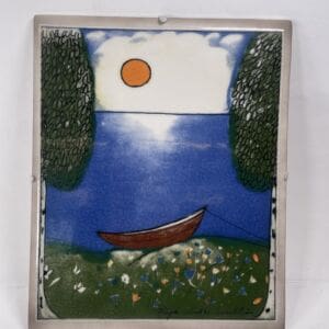 Arabia Heljä Liukko-Sundström seinälaattaa Kesä 25,5x21cm